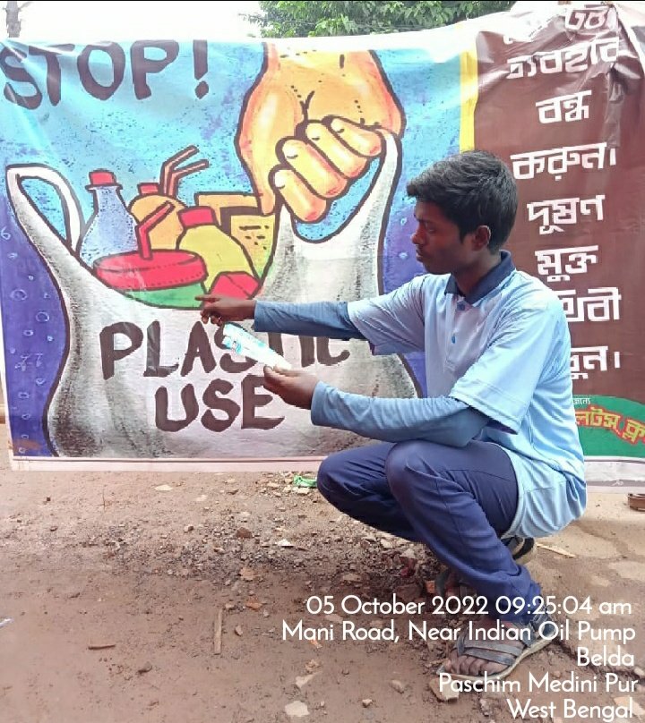 NSSUnit2_Belda's tweet photo. Dengue Awareness campaign at Durga Puja pandal by Sanchita Mahapatra &amp; Clean India 2.0 Poster Making by Utpal Handal in &amp; around Belda Puja Pandals @rdnss_kolkata @_NSSIndia @_NSSAwards @FitIndia @CleanIndiaWatch #swacchabharatgov @SwaachBharat @mygovindia #swacch #CleanIndia https://t.co/d36R6MClZX