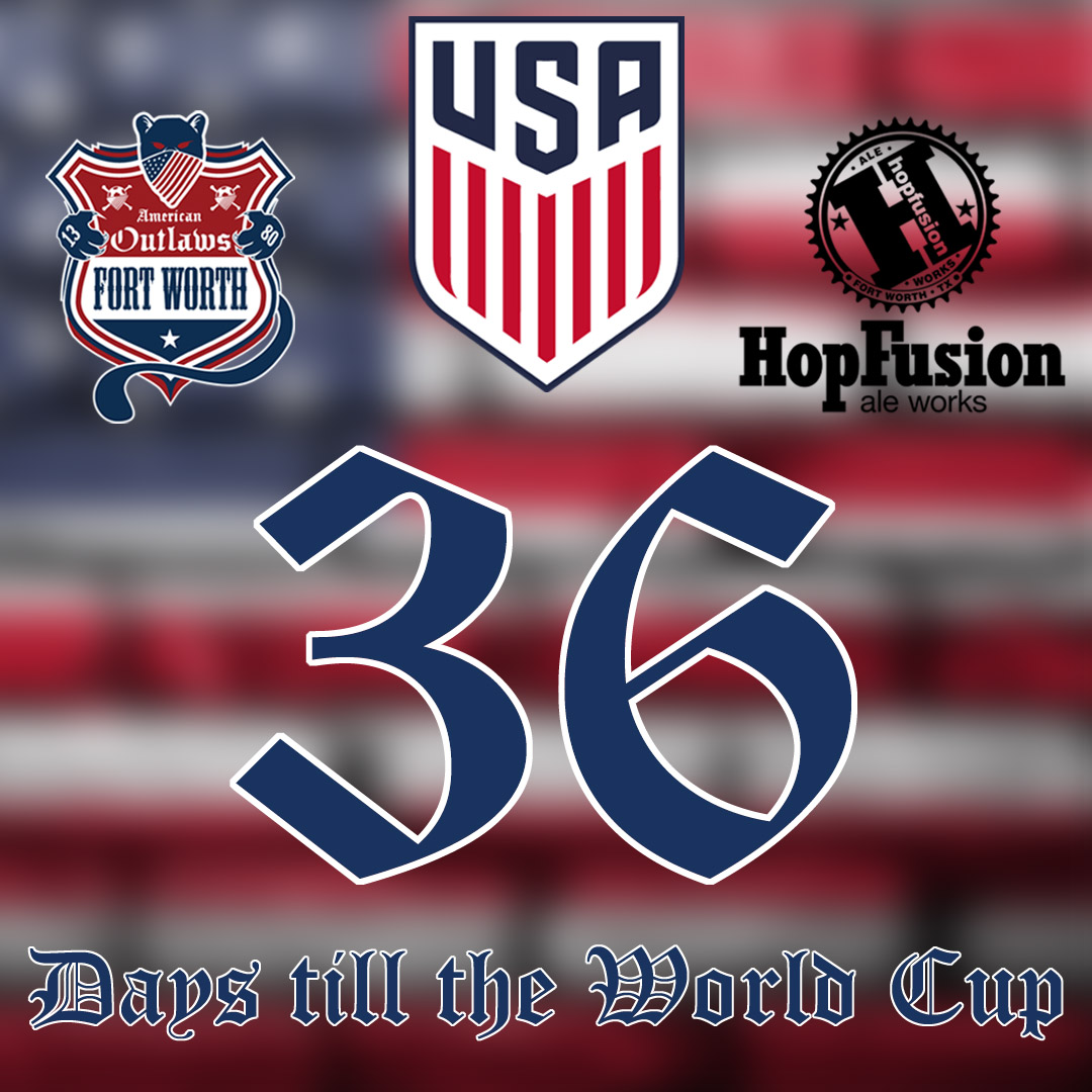 AO_FTW's tweet photo. Keeping the countdown going!

AO Ft Worth will be watching all the @USMNT matches @HopFusionAle

Join us and help cheer on the USA!

Link in Bio

#uswnt #usmnt #ftworth #ussoccer #worldcup #aoftworth #aofortworth https://t.co/XcvrjTVulu