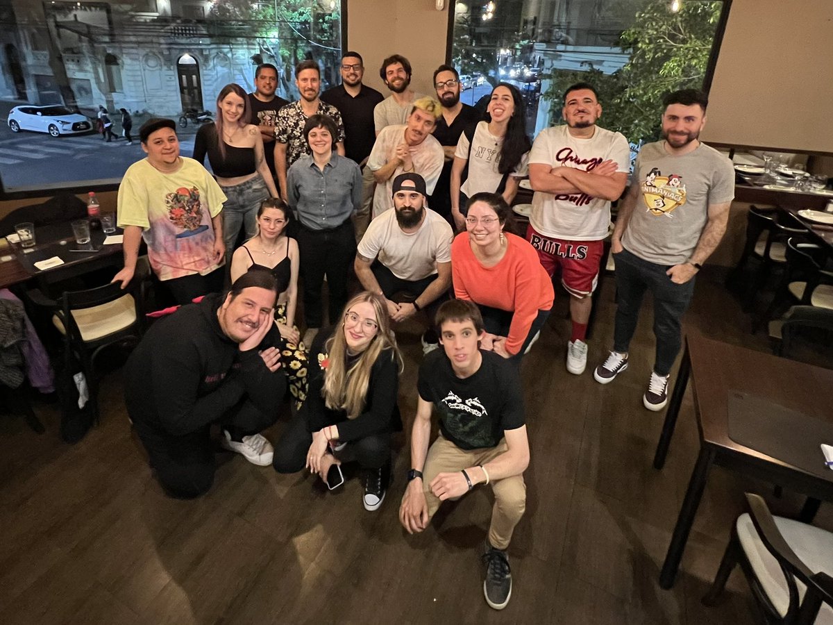 Con este equipazo a todos lados 🚀
