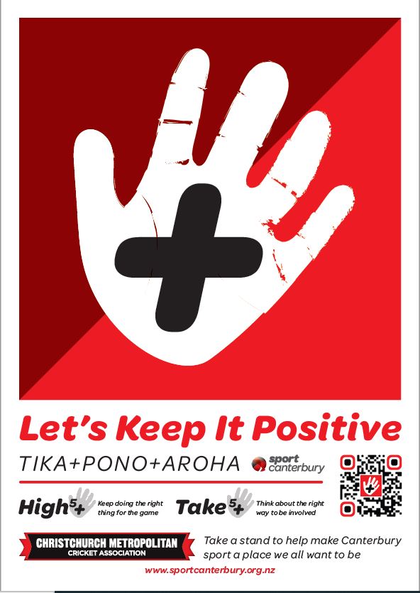 CMCA, <a href="/CricketExpresNZ/">CricketExpressNZ</a> &amp; <a href="/SportCantNZ/">Sport Canterbury</a>  encourage players, coaches and supporters to Keep it Positive.

We are looking for nominations for someone who lives these values and sets an example with positive behaviour for others to follow.

christchurchmetrocricket.com/newsarticle/12…