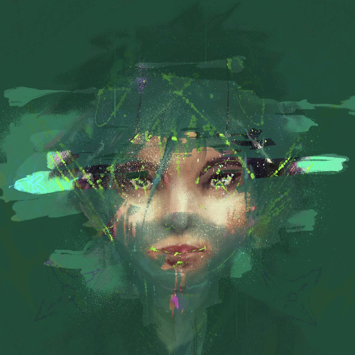 Sneak peek of the swift and soundless. #wipart for my upcoming #NFTdrop on <a href="/foundation/">Foundation 🌐</a> 
#nftart #withFND #nftcollectors