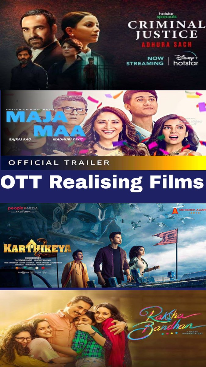 October Web Series & Movies: What's On This Week

#ZEE5 #SonyLIV #amezoneprime #AkshayKumar #BhumiPednekar #RakshabandhanOnZEE5 #Kartikeya2onzee5 #MajaMaOnPrime