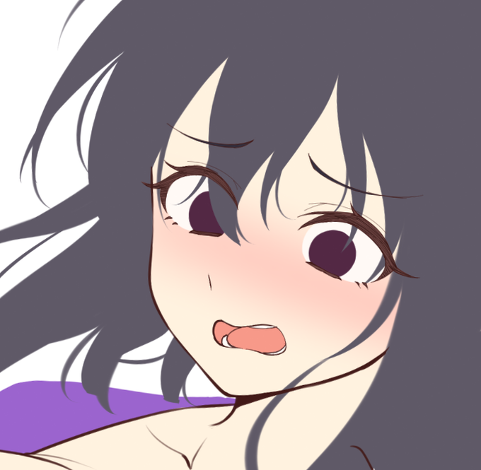 お顔似せて表情描くの難しすぎて、難しい 