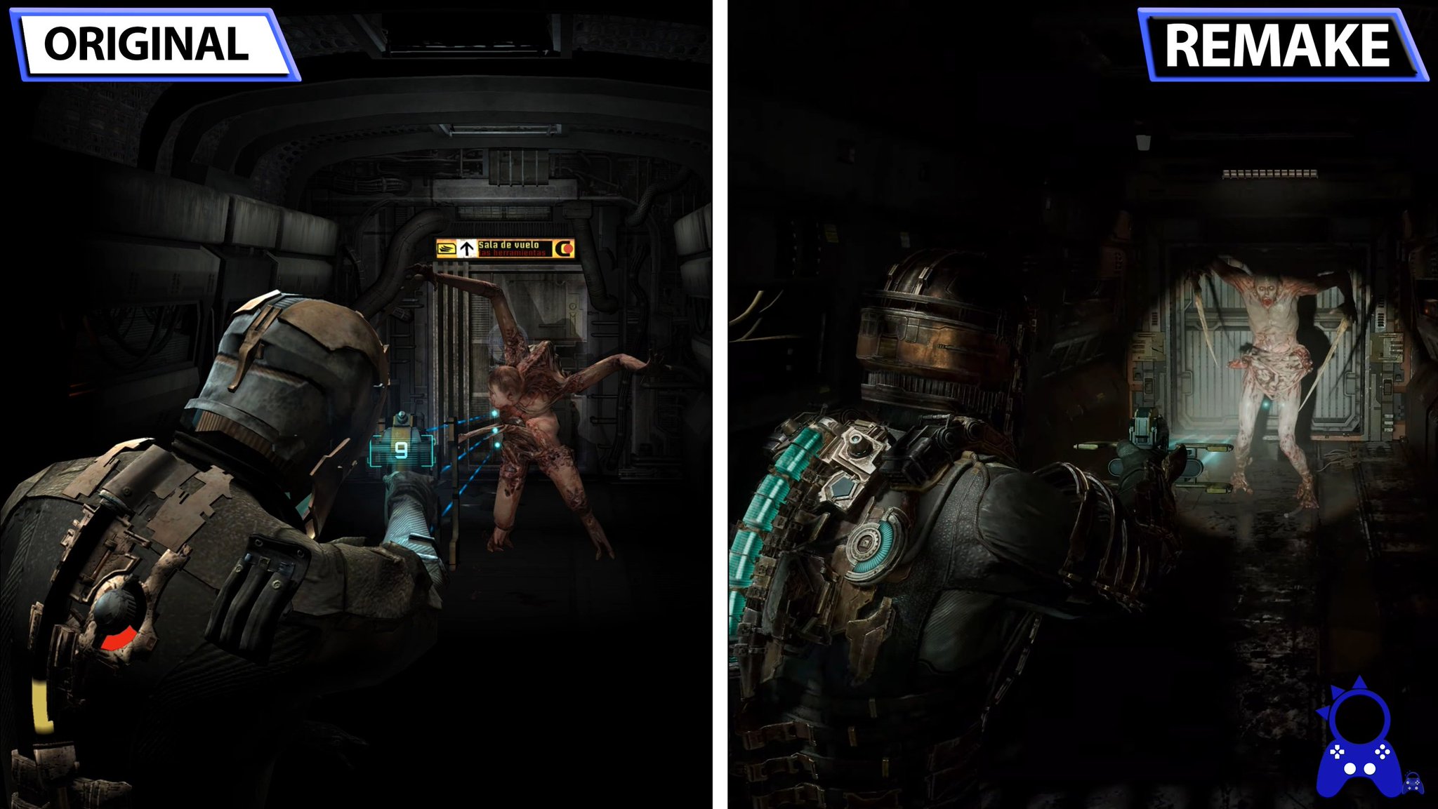 Dead Space Remake Early Comparison Highlights Massive Visual