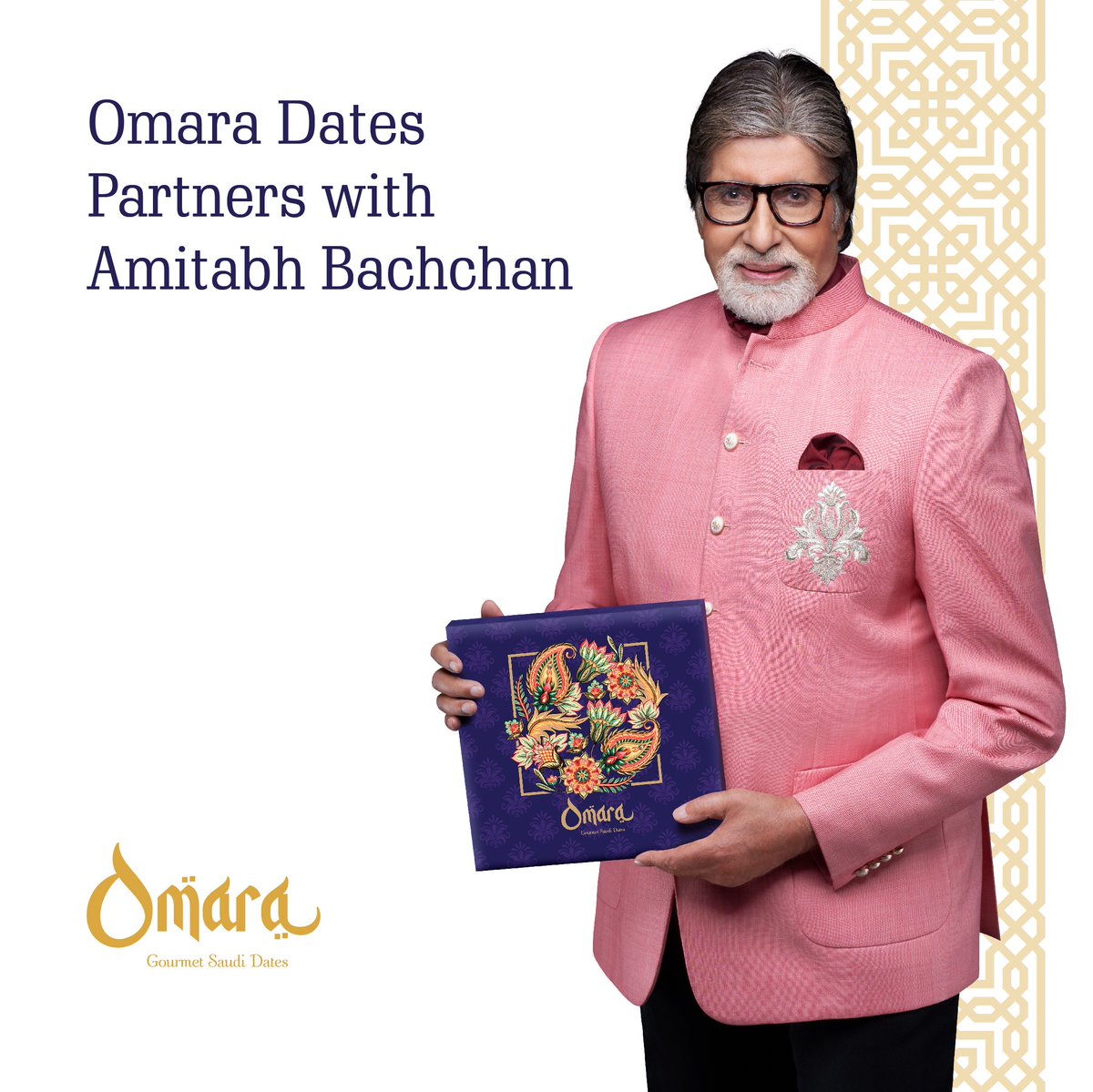 Omara Dates partners with Amitabh Bachchan to introduce Gourmet Saudi Dates to India

#omara #omaradates #pyaarbhikhayaalbhi #amitabhbachchan #gourmet #saudidates #healthylifestyle #dryfruitsonline #dryfruitsandnuts #gifts #diwali #indian #tradition #nutrition #rethinkdates