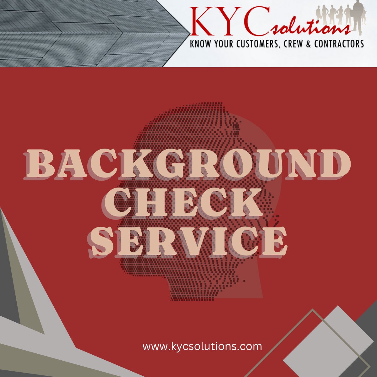 KYC Solutions offers a Background Checks service.  If you need our services, dial 1-305-779-3069 for a free consultation or visit kycsolutions.com for more information.
#backgroundcheck #humanresources #employment #consultants #business #kycsolutions #knowyourcustomer