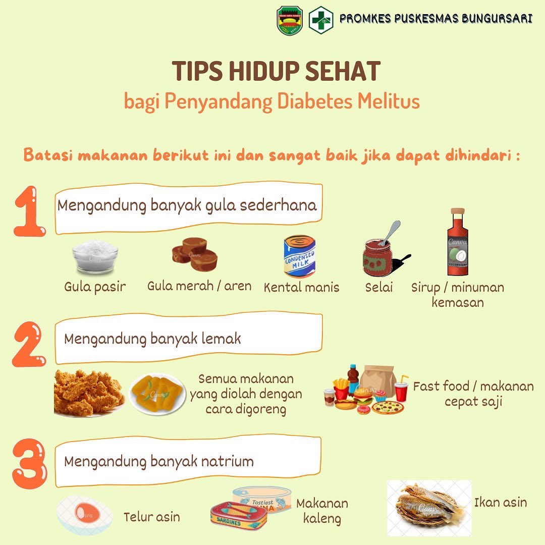 Halo sobat sehat. Tahukah kamu penyandang Diabetes Melitus bisa tetap menjalankan aktivitas seperti orang sehat lho. Simak tips berikut ini