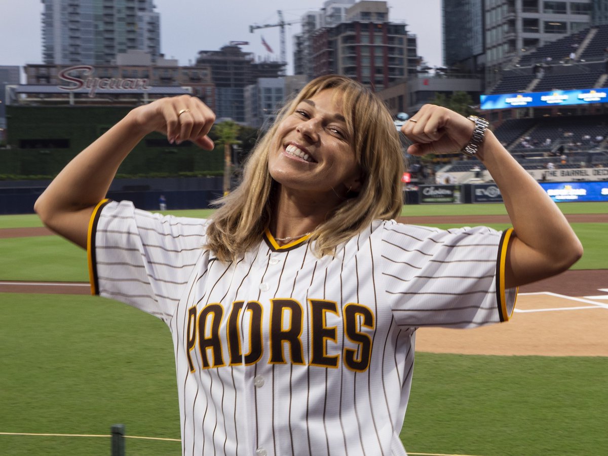 First pitch! GO #PADRES <a href="/Padres/">San Diego Padres</a>