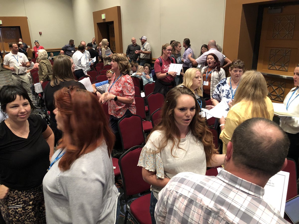 I am so thankful to be able to encourage so many singletons at the PLC Institute in Utah!!  <a href="/SolutionTree/">Solution Tree</a> #atplc