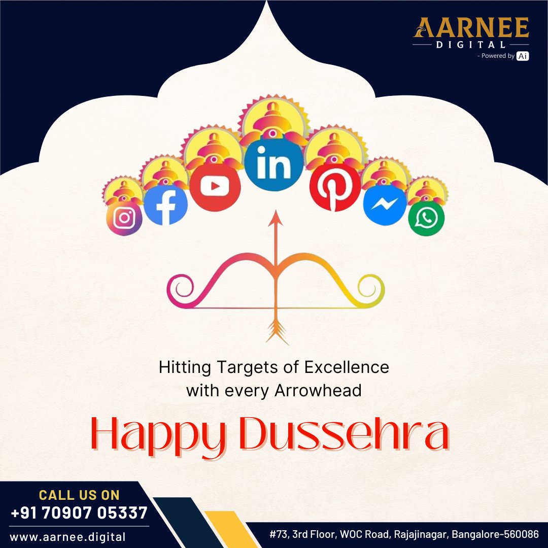 aarneedigital's tweet photo. May our love for the Lord grow stronger and brighter, may peace prevail in this world and may we be blessed with God's protection. Happy Dussehra!

#dussehra #happydussehra #navratri #durgapuja #indianfestival #celebration #love #vijayadashami #festival  #aarnee #aarneedigital https://t.co/lZq8w9drlK