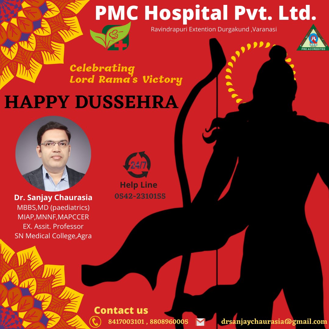 PmcHospital's tweet photo. https://t.co/FASrowTzWj
Happy Vijay Dashami! https://t.co/2GI1mWnqrh