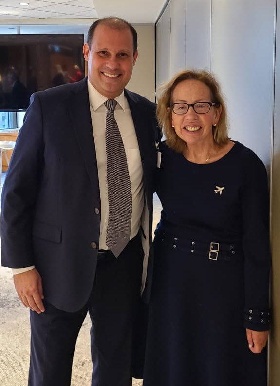 Our President Kathleen Guilfoyle with IAWA’s advocate <a href="/jrbotelho2/">Jose Ricardo Botelho</a> during our Connect event in Montreal this week 🍁

Our advocates support, promote, encourage and sponsor IAWA ❤️