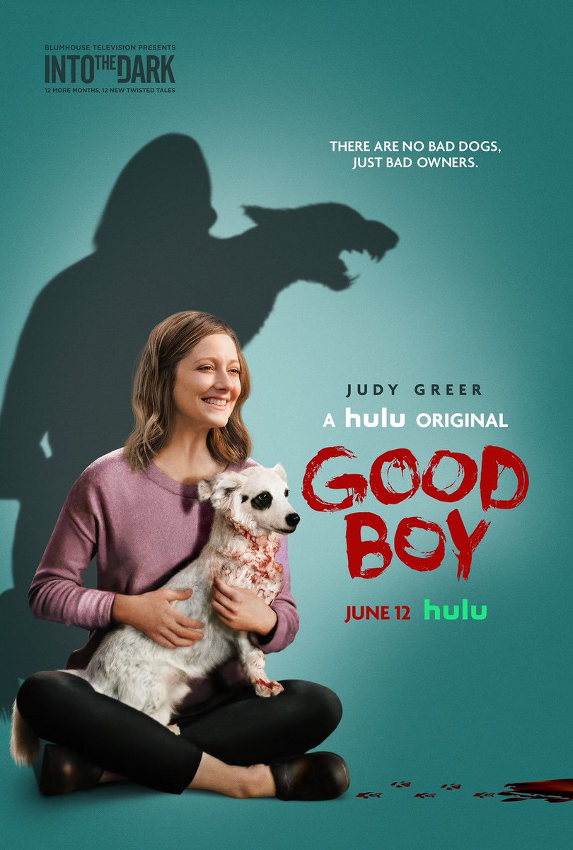 Lin605's tweet photo. #31NightsOfHalloween #RecentlyWatched Good Boy on @hulu 
October 1st https://t.co/5dNWCAi8O4