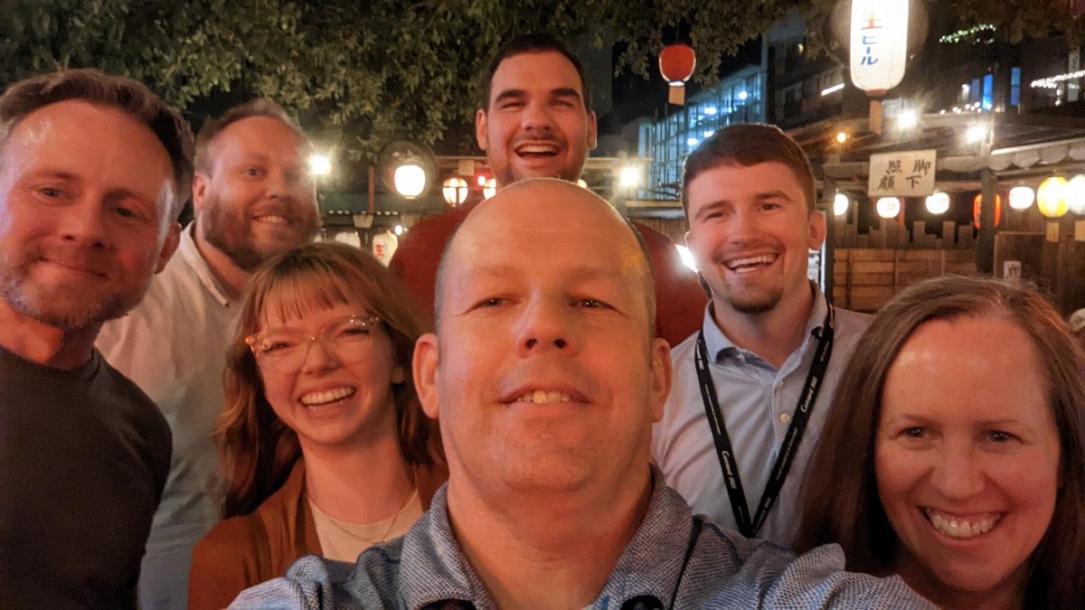 madidaye's tweet image. Always a pleasure to meet up with @tlberglund!! 
Having a blast at #current22 meeting new friends and catching up with old ones!