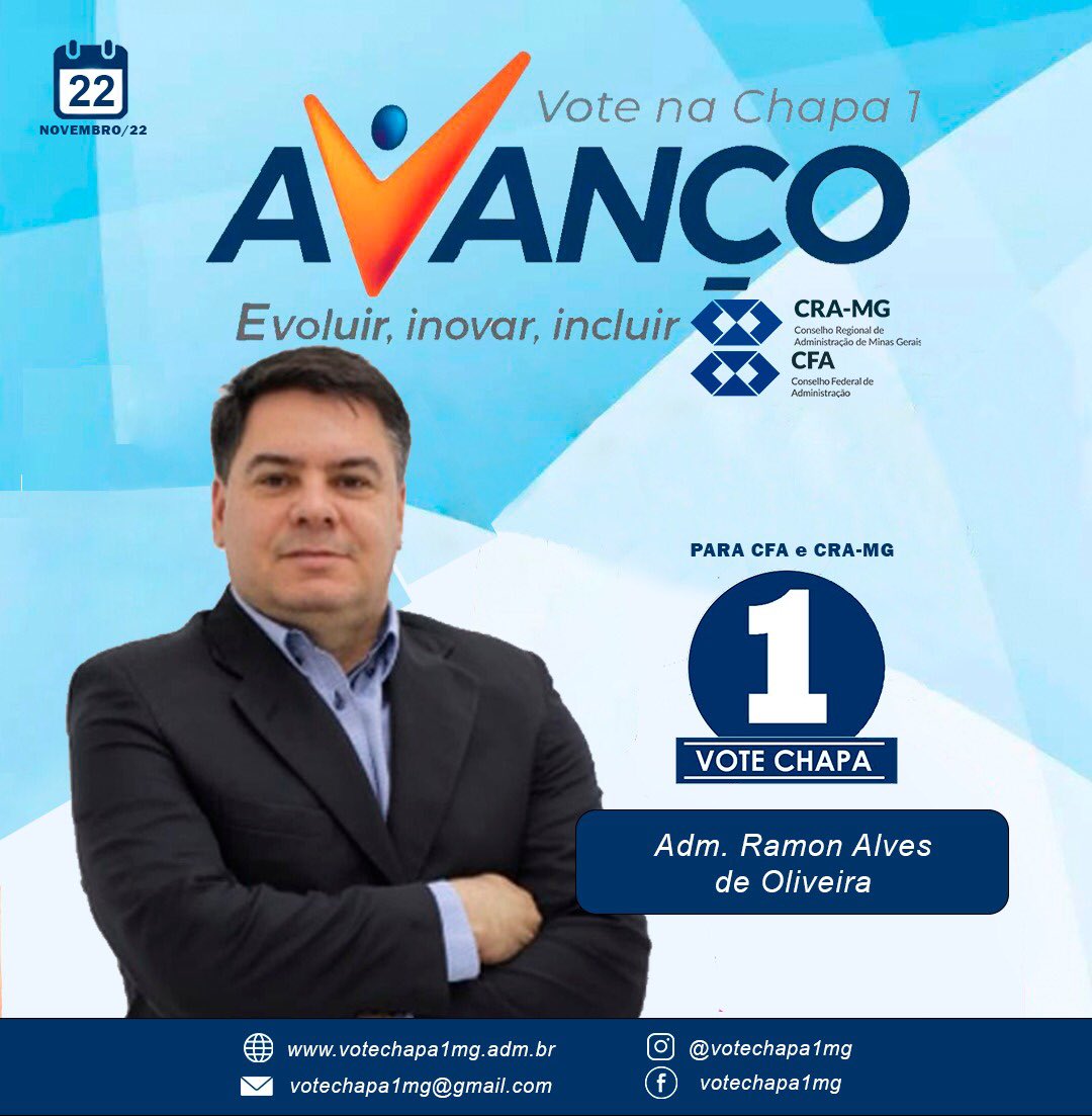 Ramonprofessor's tweet photo. Eleições 2022 CRA-MG para Conselheiro https://t.co/iNM5dbD5QM