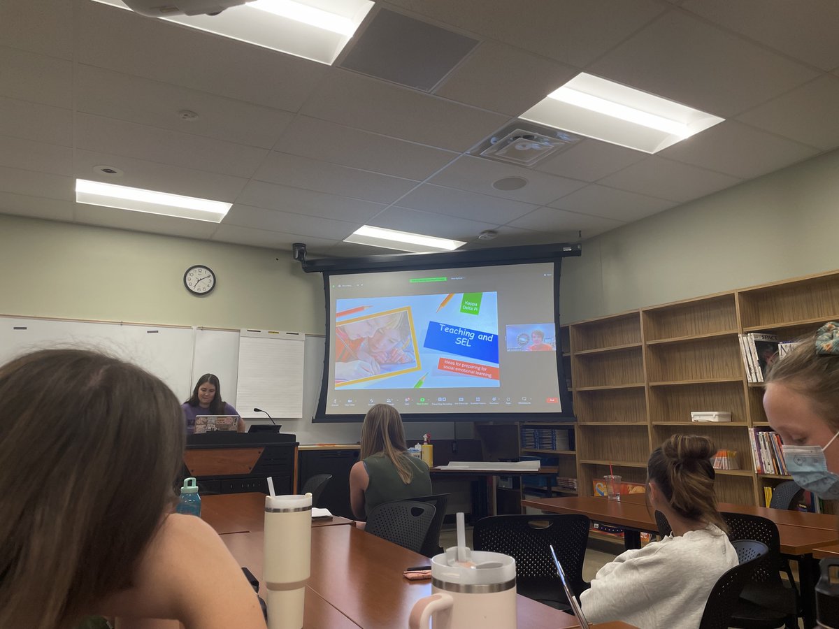 Great session about social and emotional learning tonight in Bluemont 225! Thank you so much Principal Sweatland!