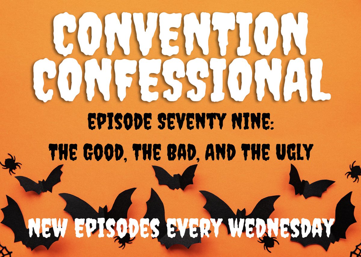 This one was hard to record.  TL;DR not all conventions are easy to work for and sometimes you have to step back and realize when it's time to throw in the towel.  New Episode, out now! #podcast #newepisodes #conventionconfessional