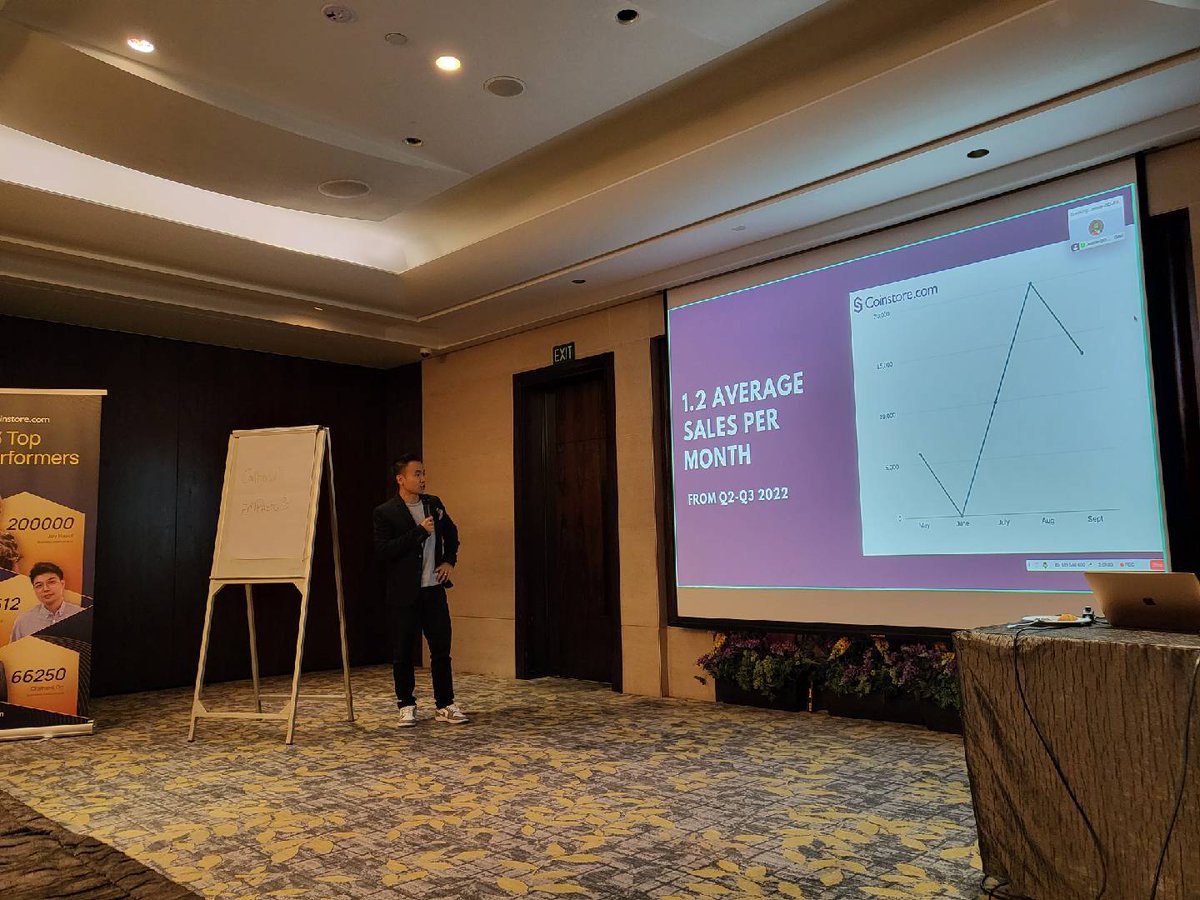CoinstoreExc's tweet photo. Back from the break with Team Indonesia sharing their quarterly business report! π₯
#Coinstore #ChooseCoinstore #BDConference #Cryptocurrency #Blockchain https://t.co/fFcytxv1xi