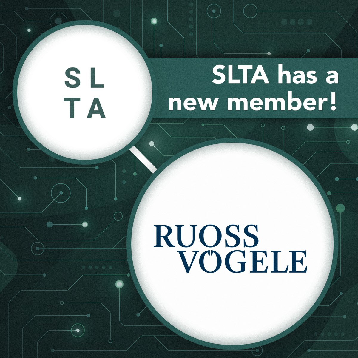Our #legaltech community gladly welcomes RUOSS VÖGELE, new SLTA corporate member.

Based in Zurich, RUOSS VÖGELE is an independent, partner-managed modern law firm. 
Learn about our new community member, here: bit.ly/3EgE8ey

#legaltechnology #legaltech #legalcommunity