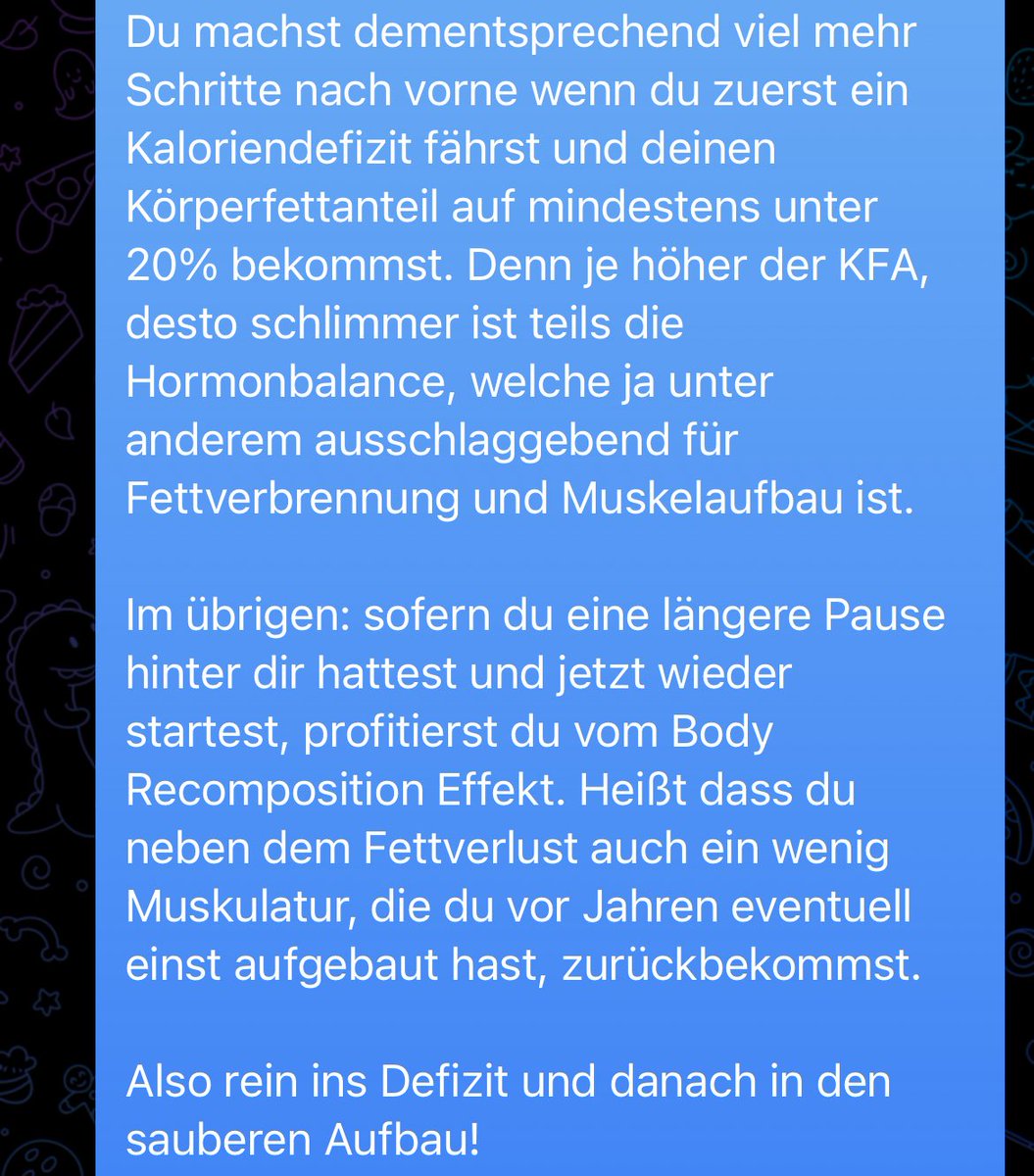 JustVNTY's tweet photo. Für alle die „skinny fat“ sind (in dem fall 1,75m und 92kg bei circa 29% KFA) und nicht wissen ob sie in den Muskelaufbau oder in die Diät gehen sollen: https://t.co/YeuXG9uiRf