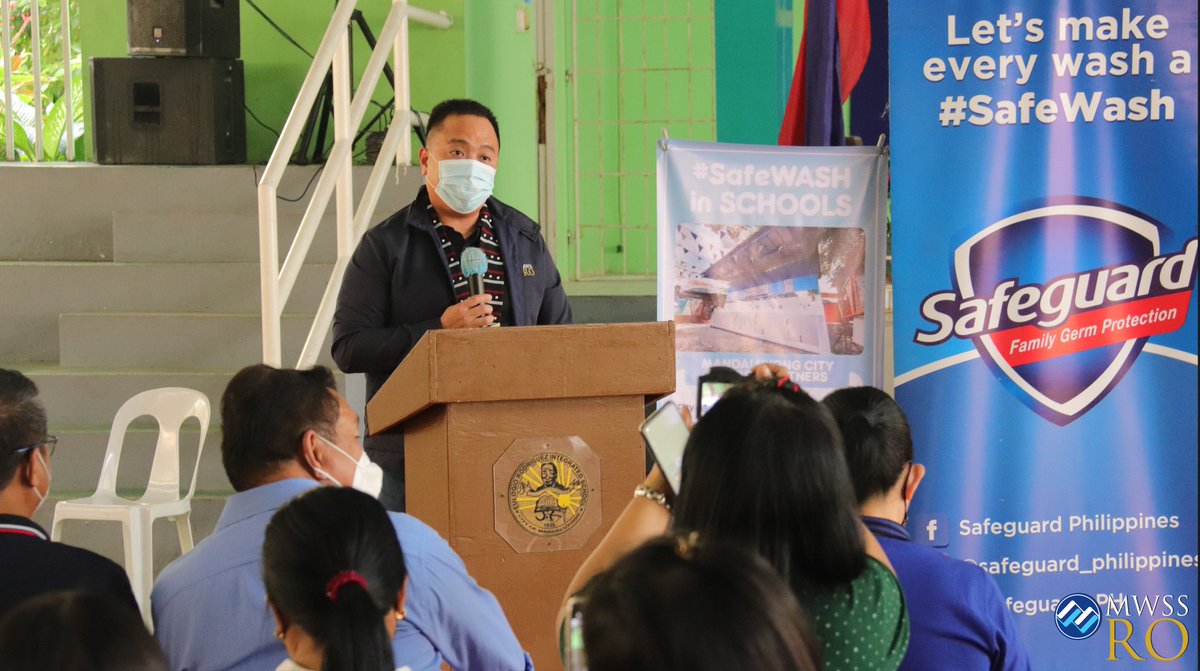 mwssro's tweet photo. #SafeWASH Project was inaugurated at the Eulogio Rodriguez Integrated School on 02 September. Meanwhile, @ManilaWaterPH partnered with @maynilad to launch the Project within the West Zone at Kapitbahayan Elementary School (08 September) and Las Piñas National https://t.co/z64rTmQRzO