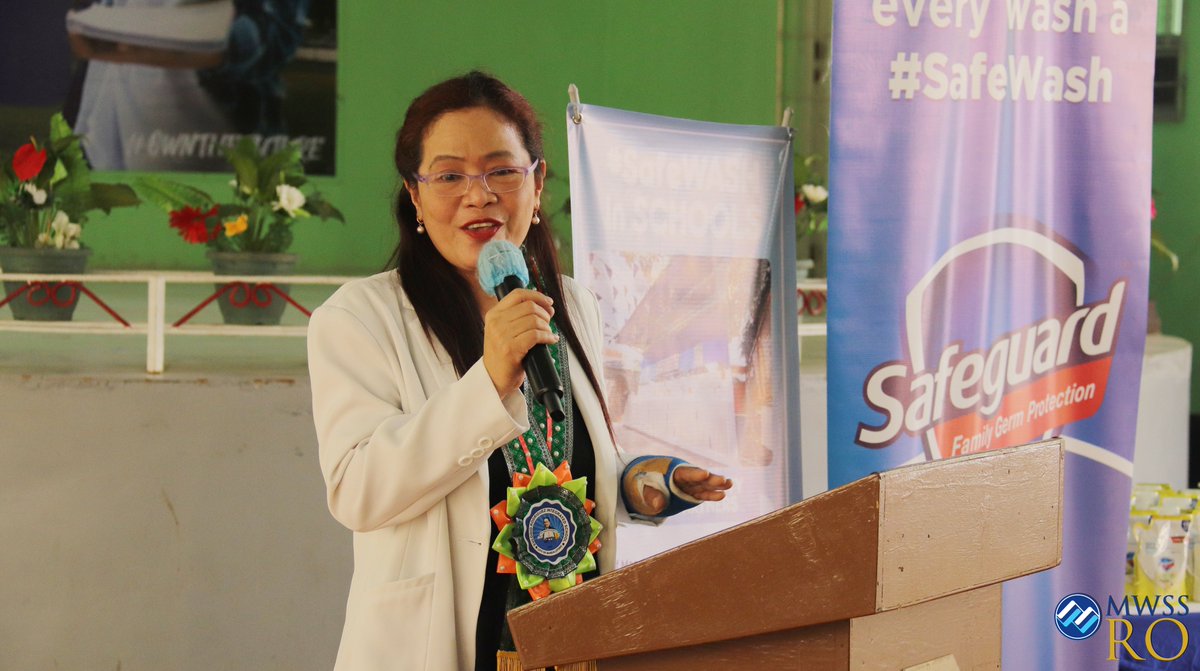 mwssro's tweet photo. #SafeWASH Project was inaugurated at the Eulogio Rodriguez Integrated School on 02 September. Meanwhile, @ManilaWaterPH partnered with @maynilad to launch the Project within the West Zone at Kapitbahayan Elementary School (08 September) and Las Piñas National https://t.co/z64rTmQRzO