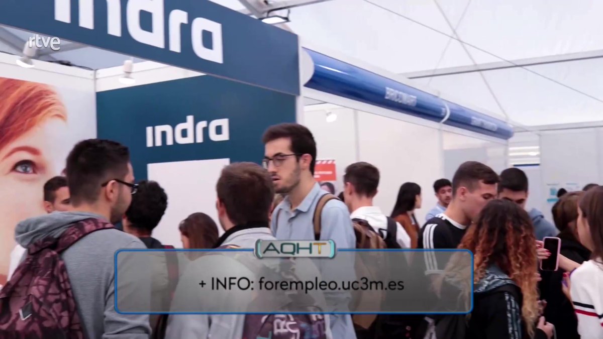 AQHT_TVE's tweet photo. 🔝135 empresas se ponen en contacto con estudiantes y titulados universitarios que van a ser sus futuros trabajadores

Es➡️@forempleoUC3M⬅️, la feria de @uc3m 

📄Aprovecha esta oportunidad para mejorar tu currículum moverlo

Hoy y mañana 6 de octubre
⬇️📺
https://t.co/u7hWYigJ4D https://t.co/pi0PpiU5wG