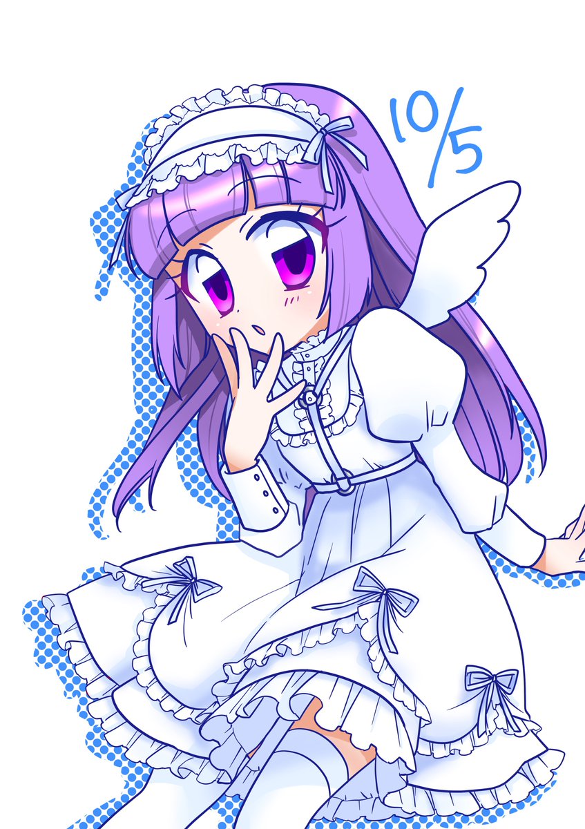 「スミレちゃん生誕まであと16日!  」|🌙ムツキ🍧かきごおりちゃんのイラスト