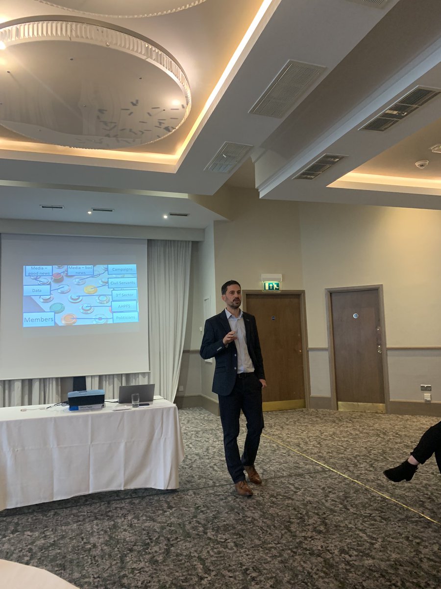 Inspiring talk this morning at our whole staff meeting - we are currently living in challenging times but there is hope with the current <a href="/rcsltscot/">RCSLT Scotland</a> priorities <a href="/Glennetal/">Glenn Carter</a> @weepeoplechat