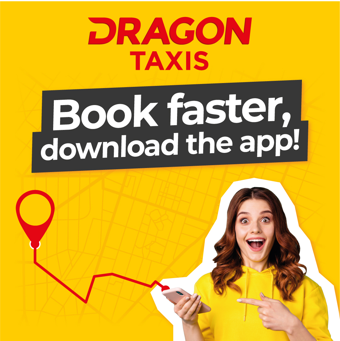 DOWNLOAD NOW! 

And beat the call queues when you book via our app 🚖 appsend.me/dragon-taxis