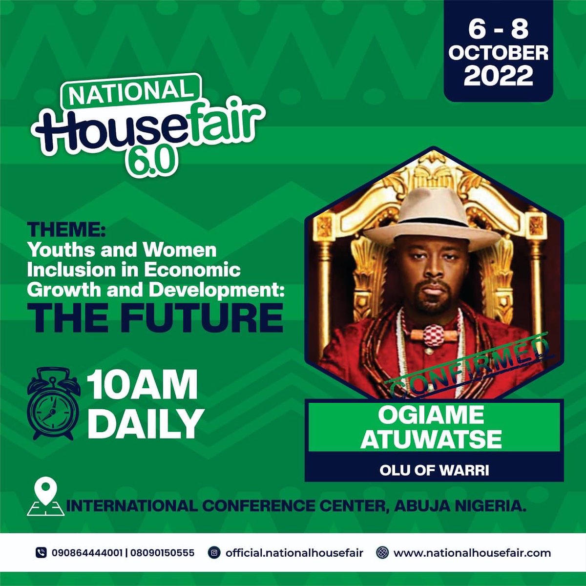 ToluOluwo's tweet photo. We are in #Abuja for #nhf6 #nationhousefair6 #bstan #bstangroup #trogworldonline https://t.co/2sP5WoiKJS