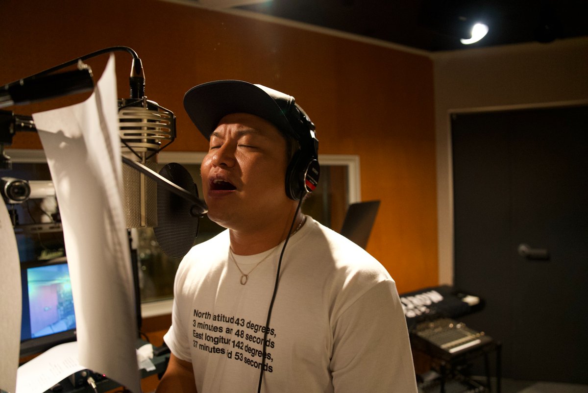 hbb_info's tweet photo. 本日レコーディングDAY
長万部町の曲がもう間もなく生まれます

#長万部町
#湾宝
#江別 
#smashstudio https://t.co/lCLZrtYjja