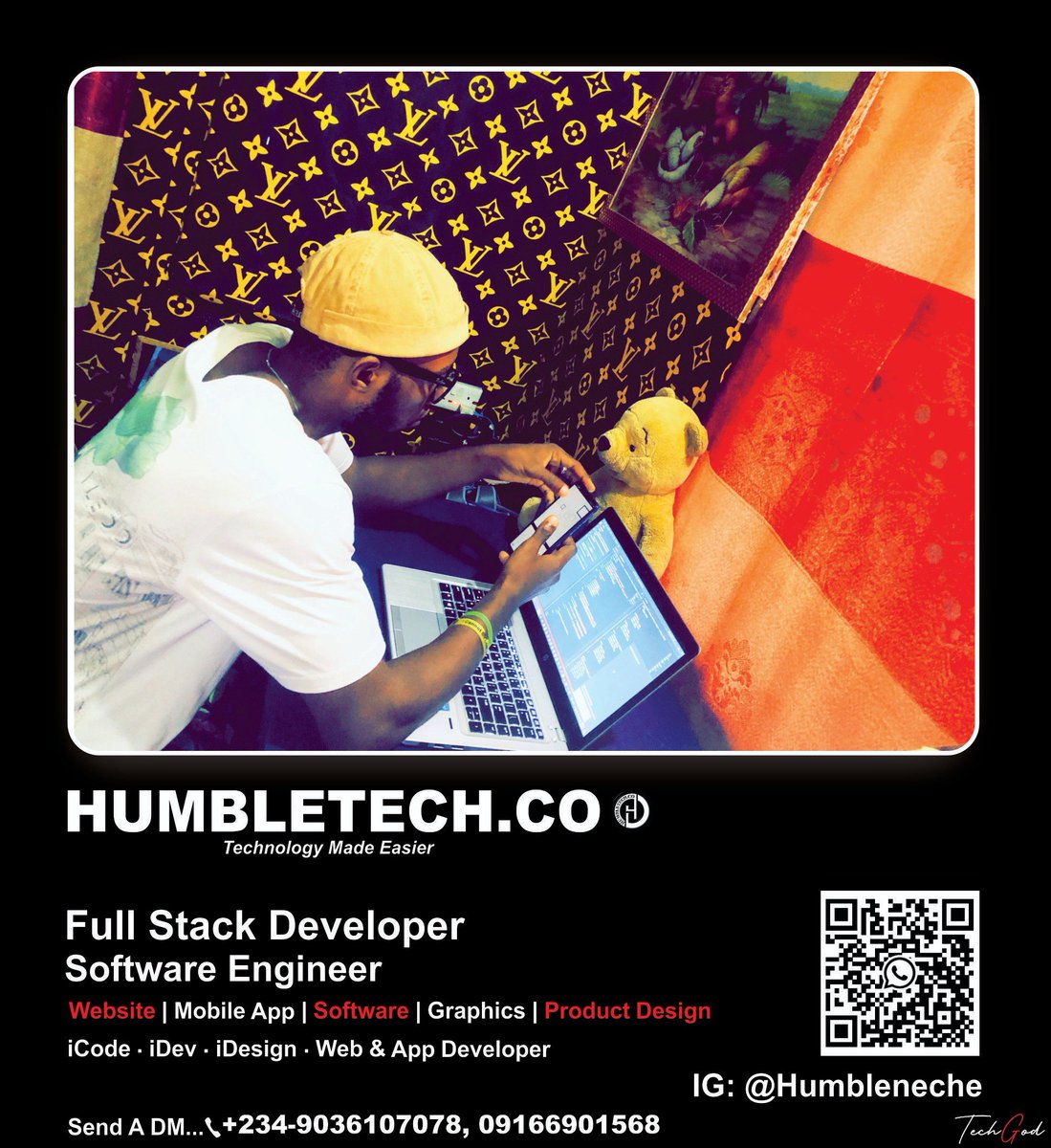 Necheremyrn's tweet photo. TECHGOD 🦅👩🏾‍💻
Don't forget to follow me @Heishumble | like, share, comment and save. I really appreciate it! 🙏
👩🏾‍💻♀️☮️ #humble #chinecherem #champion #developer #webdeveloper #techGod https://t.co/8lI0LujLj3