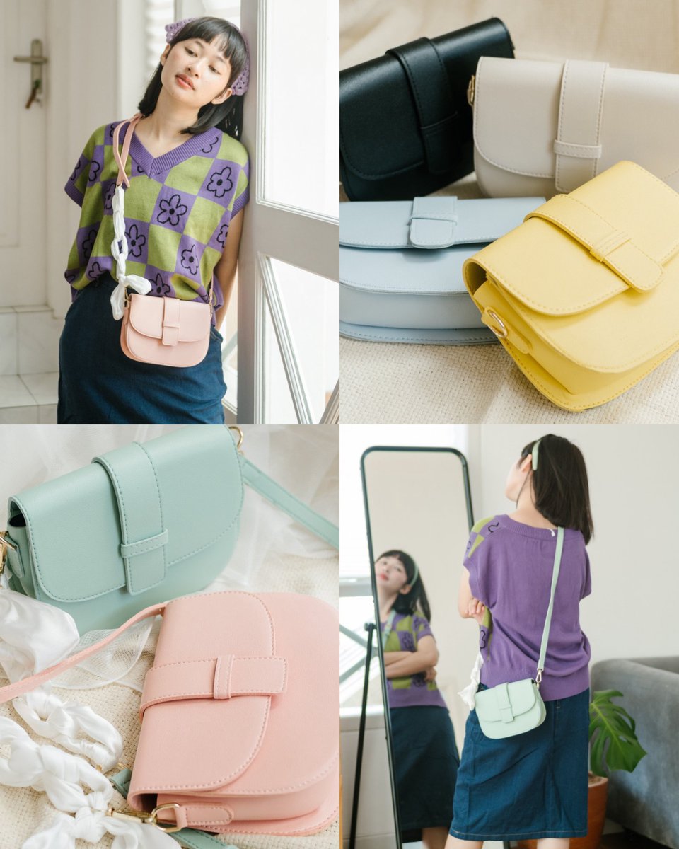 nantt09's tweet photo. Rekomendasi Outfit Sling Bag 🌻✨

💵 Rp 68.400 
⭐ 4.8
🔗 https://t.co/XgYPcuPvBE

OOTD | Fashion | Korean Style | Tas Wanita | Tas Selempang Mini | Sling Bag Syal Satin | Shoulder Bag | Basic | Simple | Hangout | Kekinian | Yellow | Blue | Salem | Cream | Ash Green | Basic https://t.co/70jzst4S8V