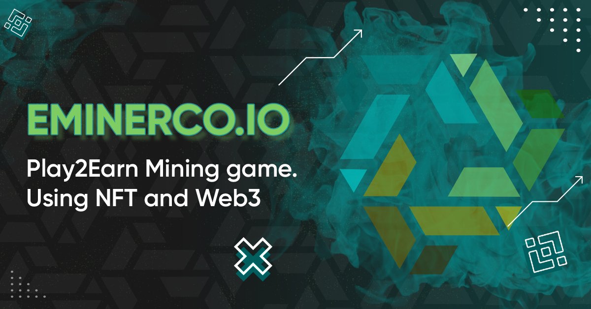 eminerco_app's tweet photo. https://t.co/mAA5jONZTI - mobile application designed for Smart eco-mining using NFT.
#Mining #Binance #BNB #NFT #Miner #Eco https://t.co/Vpn9kWlqaT