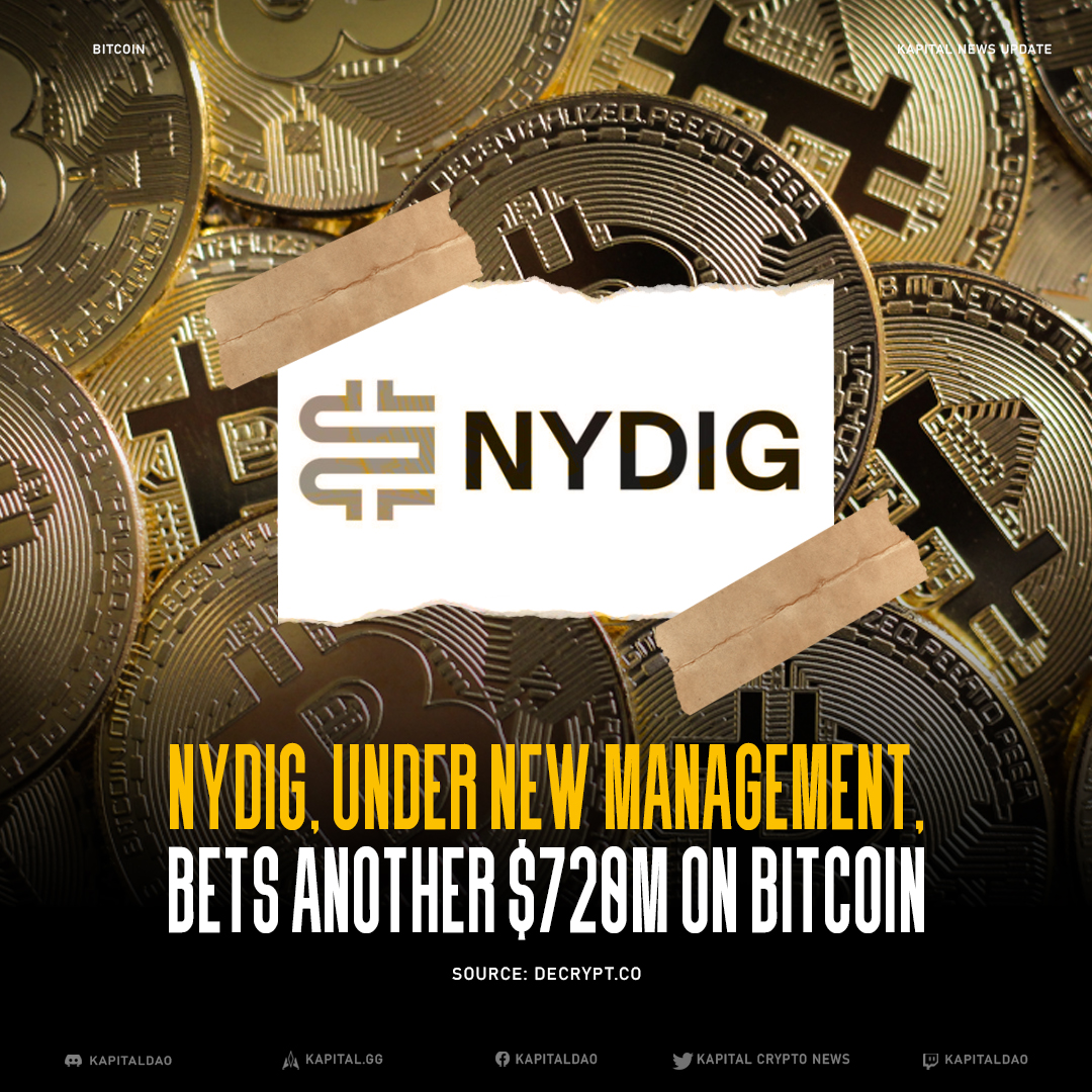kapital_news's tweet photo. According to a weekly @SECGov report, @NYDIG_BTC has raised $720 million for its Institutional #Bitcoin Fund. However, the paperwork does not indicate when the company intends to finalize the acquisition. The SEC "has not necessarily examined the information in this filing." https://t.co/Djsl1fDn1Q
