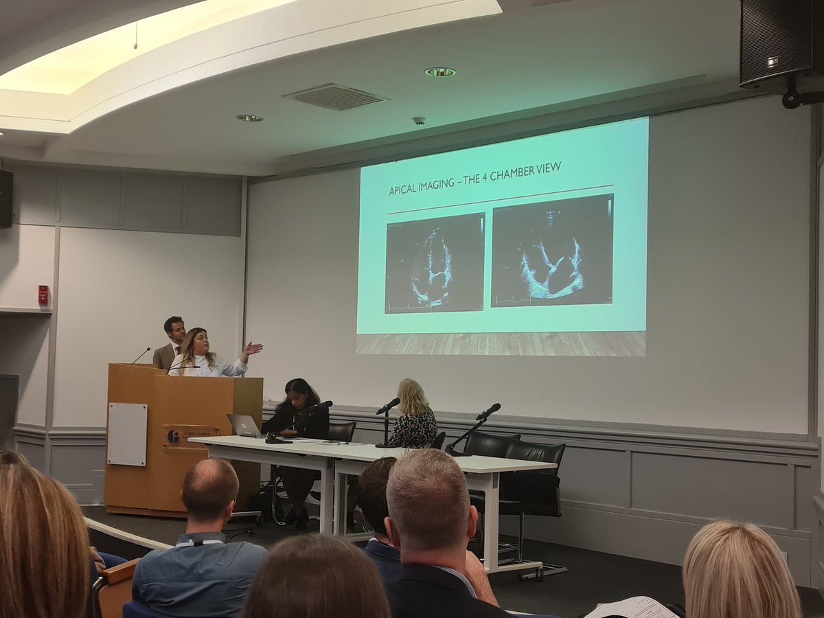 Really nice talk on Echocardiogram by <a href="/JoanneCMcCarley/">Joanne McCarley</a> &amp; <a href="/WillJenkins82/">Will Jenkins</a> at Ensuring Success with Heart Failure 2022 🏴󠁧󠁢󠁳󠁣󠁴󠁿💔
#EnsuringSuccess 
#HeartFailure