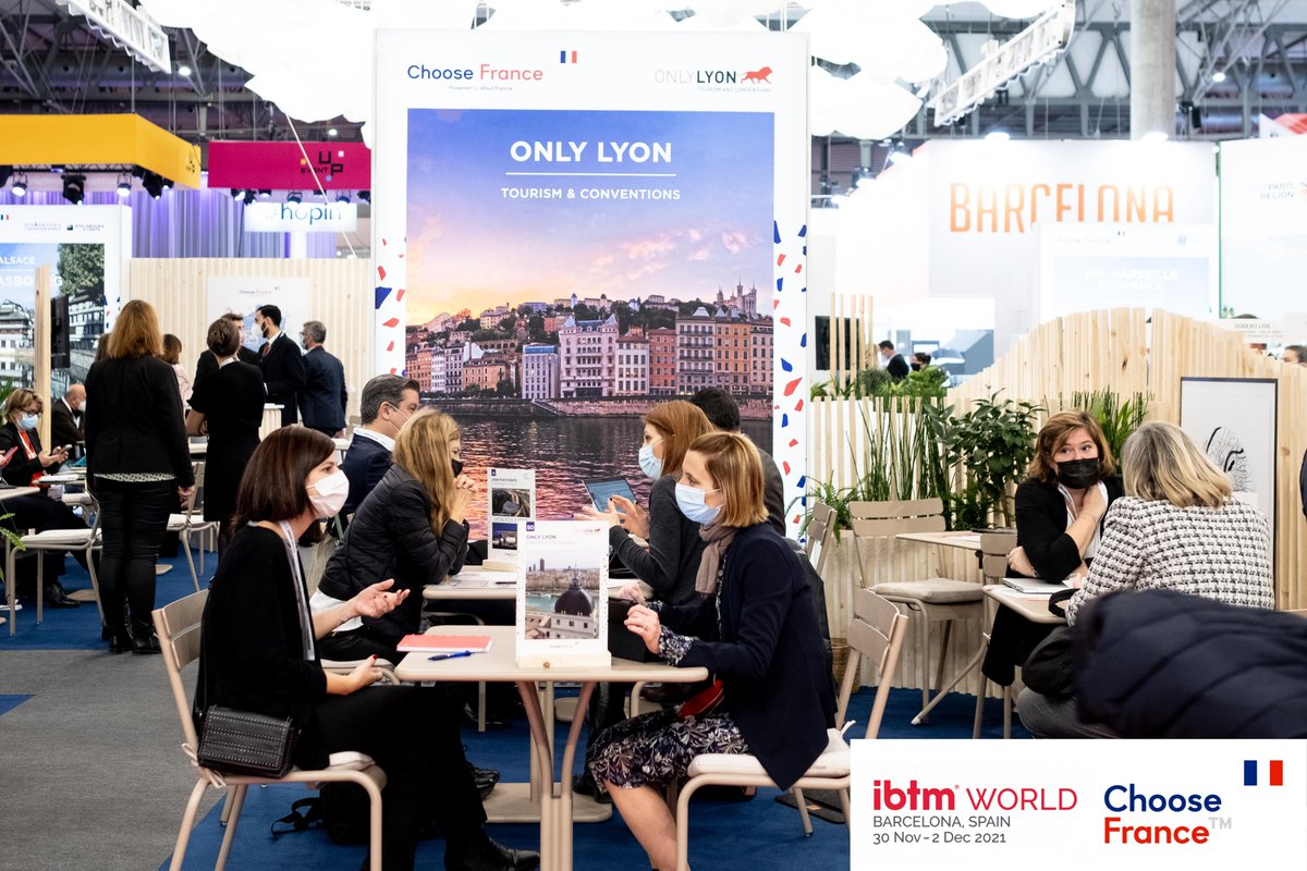 France_CVB's tweet photo. This year, on #IBTMworld our gastronomic's sponsor is Lyon destination. During 28/11 and 29/11, meet our 4 Lyon's exhibitors : #OnlyLyon, #LyonForEvents, #RadissonHotelGroup, #IntercontinentalLyonHotel. #ChooseFrance #ExploreFrance #MICE https://t.co/wgYp5oxxTo