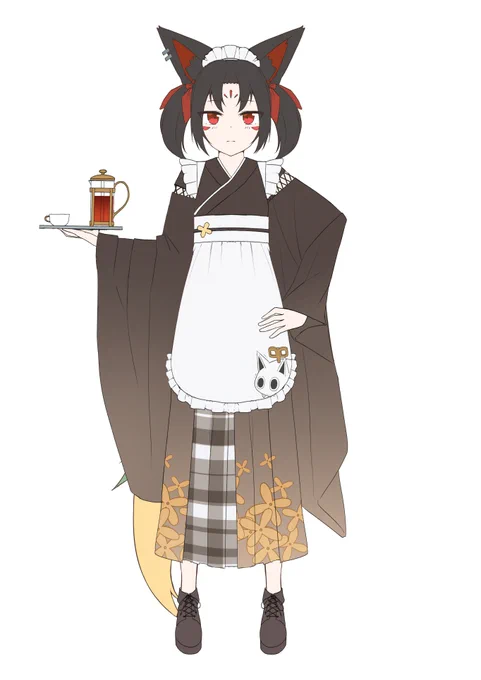 和メイド黒すこん部～#すこん部 