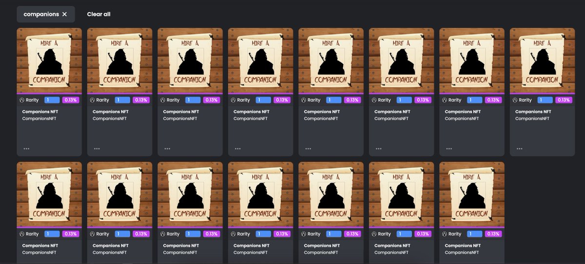 Node_Rabbit's tweet image. I hope you are not sleeping on @CompanionsNFT_ . Alpha Call was made in @WorldofPepeNFT now we wait.