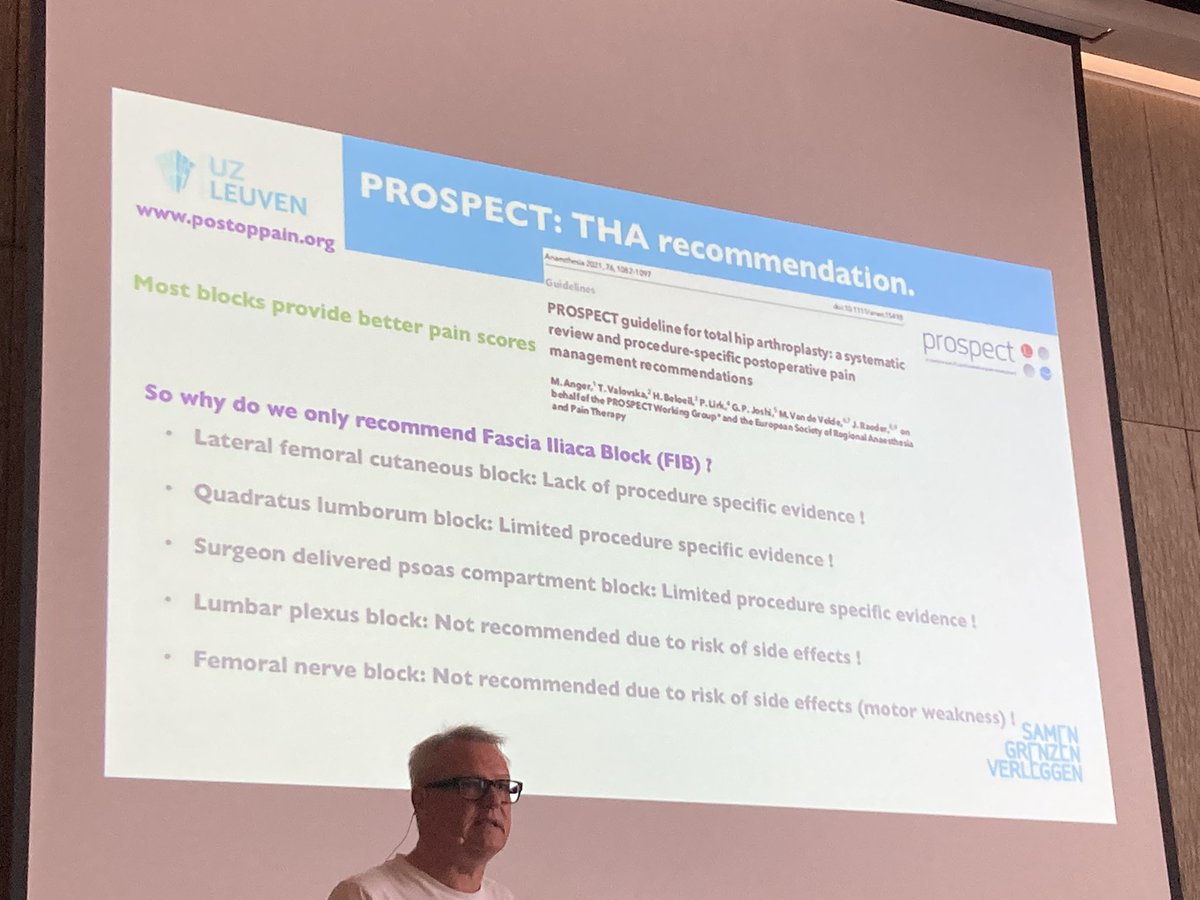 Swisstrauma's tweet photo. Prof. Van de Welde presenting latest work of #PROSPECT at #Esrasunny2022
@ESRA_Society 
@MarcVandeVelde6 https://t.co/VF6lVHEVRX