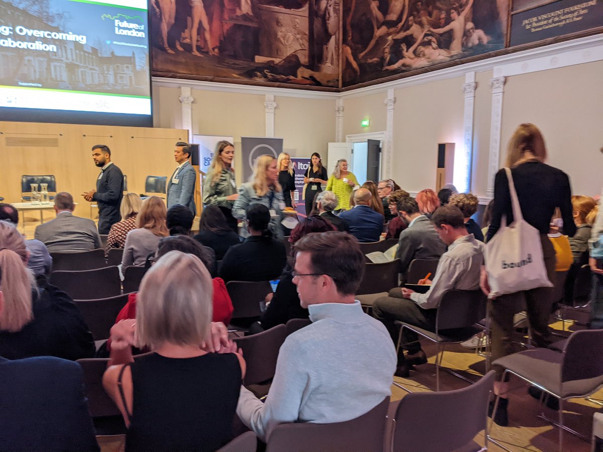futureofldn's tweet photo. We're up and running at the #FoLAffordableHousing conference. It's going to be a great day discussing the challenge of creating enough homes for Londoners. https://t.co/W92D46o4qP
