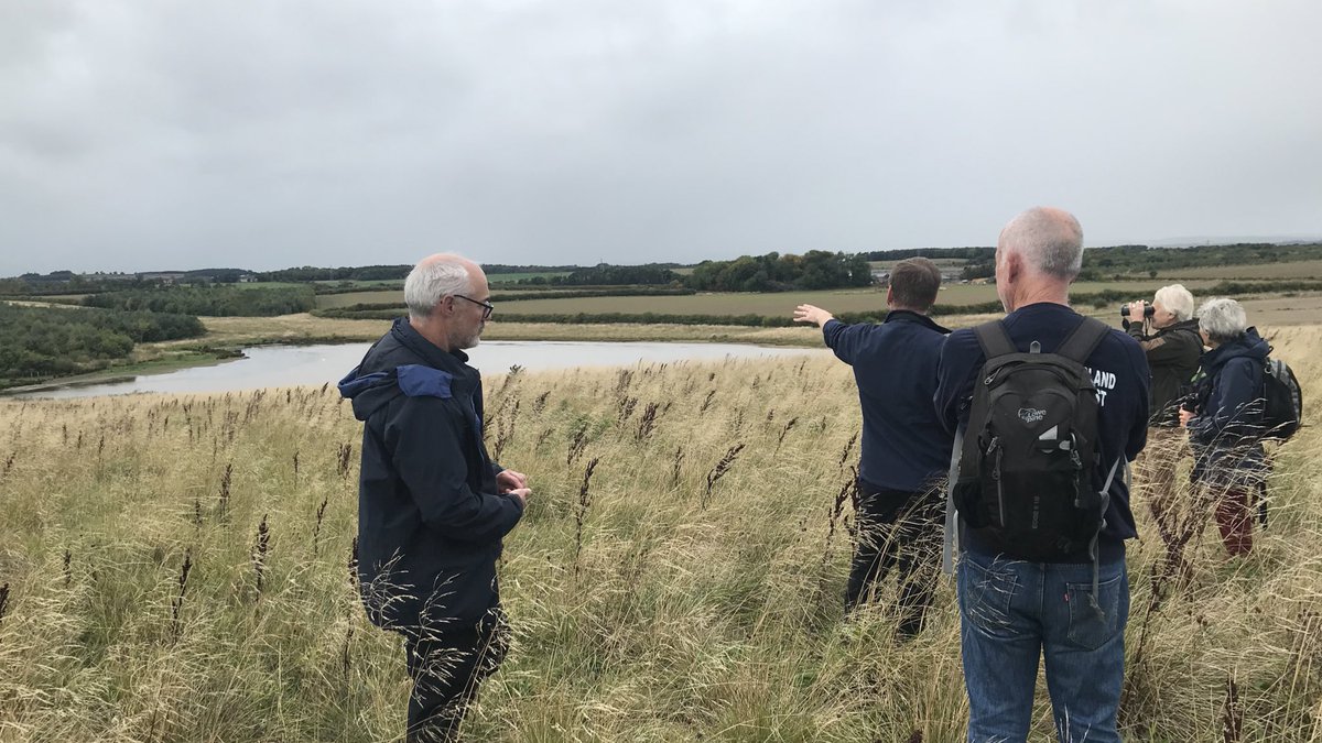 Mike_Pratt_NWT's tweet photo. At West Chevington rewilding site as part of @NorthWildlife AGM at Hauxley centre. Exciting to reflect on an incredible year and the massive potential of our #WilderNorthumberland plans to put Nature first but we do need Government @DefraGovUK onside to save Nature @annereece https://t.co/4mZwMPDK9k