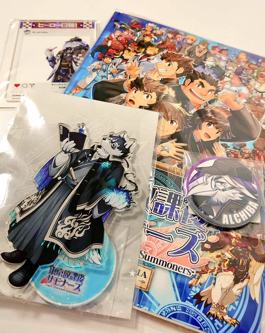 届いた~!オセさんの身長体重解釈一致すぎてしんど…。あとサンダーバードさんちょっと気になった 
