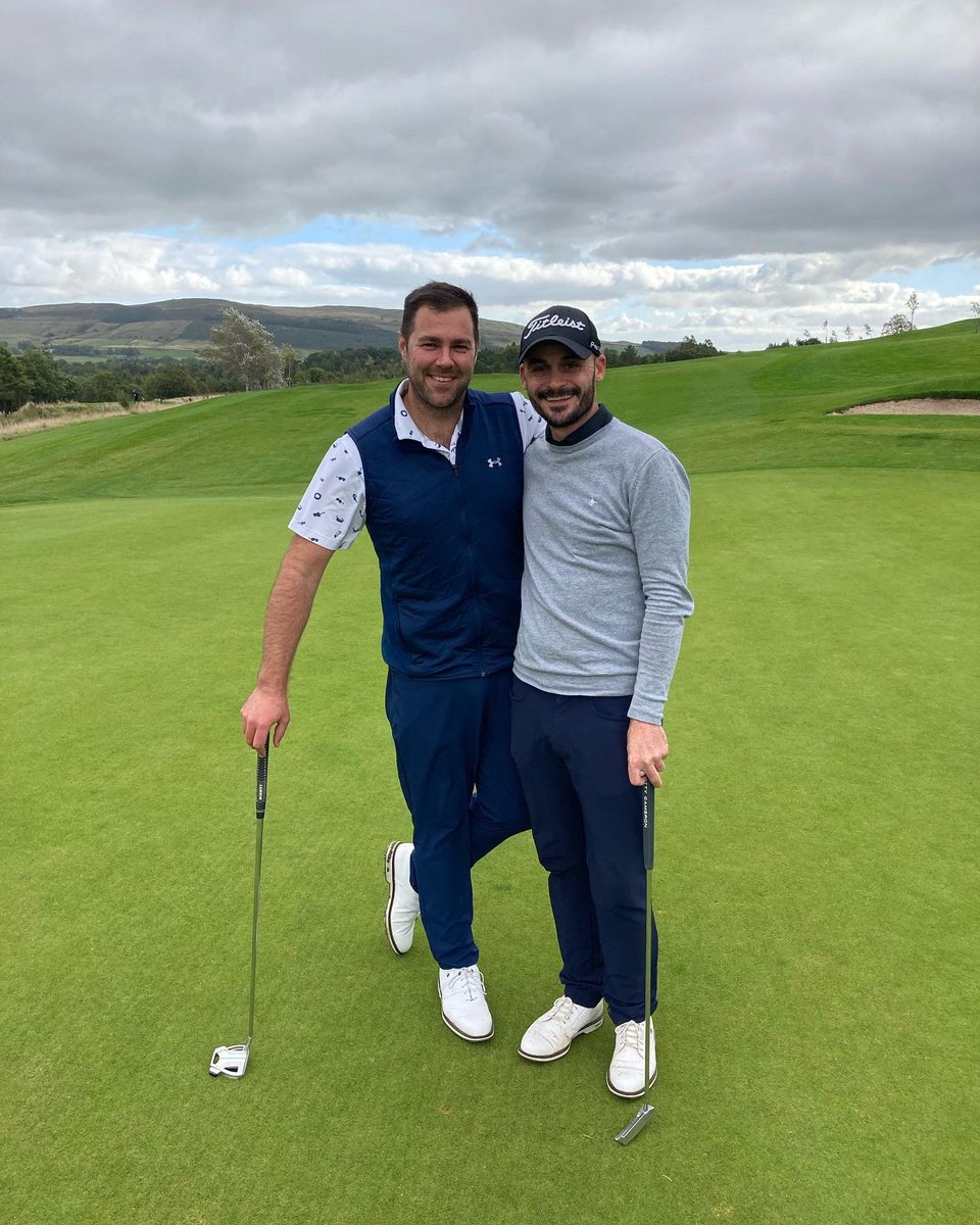 SkiptonGolfClub's tweet photo. A picture with a story. This is our Par 4 fifth green, &amp; the ball belongs to Gav Stocker, our 2022 Club Champion. This is where his tee shot ended up on this 419 yard dog-leg hole! It’s one heck of a carry over woods. No eagle, just a birdie. 😳😳Awesome. @YUGCUK @McIlroyRory https://t.co/xo9yBLyyZI