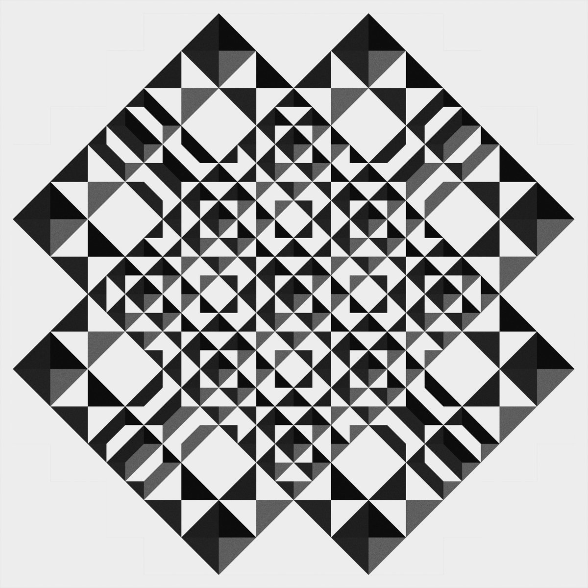 So I've decided to start posting some work again.  Starting from scratch again :) Here's the first one from a series of #patterndesign studies I did last year.