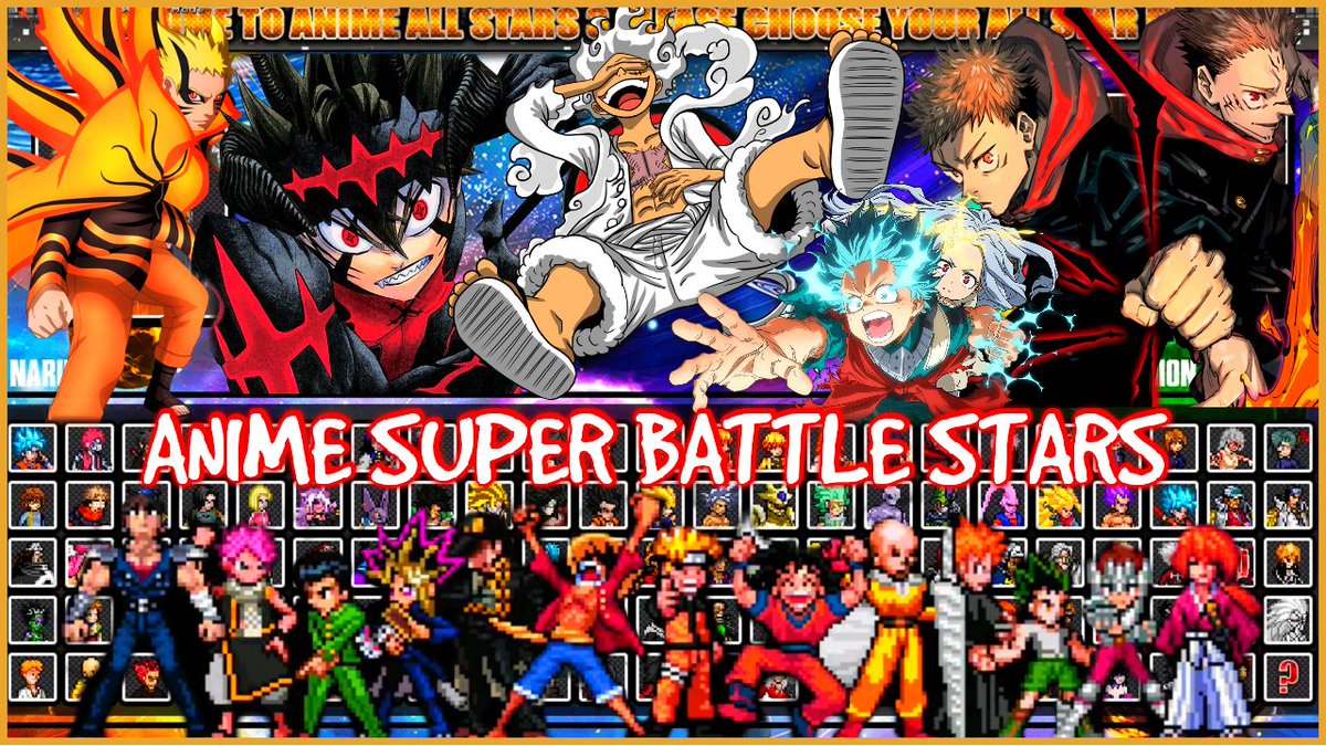 ReviewGamingHD's tweet photo. ANIME SUPER BATTLE STARS MUGEN 2022 (ANDROID & PC) https://t.co/FkpHLXutJX lewat @YouTube #mugen #anime #animemugen
#onepiece #naruto #boruto #jumpforce
#dragonball #jujutsukaisen #blackclover #kimetsunoyaiba #onepunchman #anime #exagear #mugenandroid
#animesuperbattlestars https://t.co/L9GXppVGcm