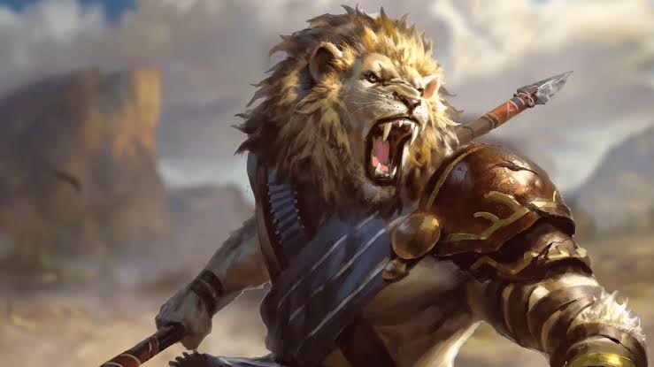 NailsMale's tweet photo. @lynelmilk I don't have any pics of my hexblade battlemaster lion boi xc have a generic lion man https://t.co/x4GfwQ4gkt