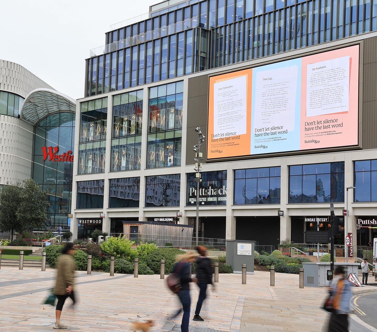 As part of our #WordsUnspoken project, we have chosen a selection of letters to display on billboards around North West London, for 2 weeks, funded by <a href="/Rethink_/">Rethink Mental Illness</a> ! 

If you see our letters on a billboard or screen near you, please share photos and videos, we’d love to see them!