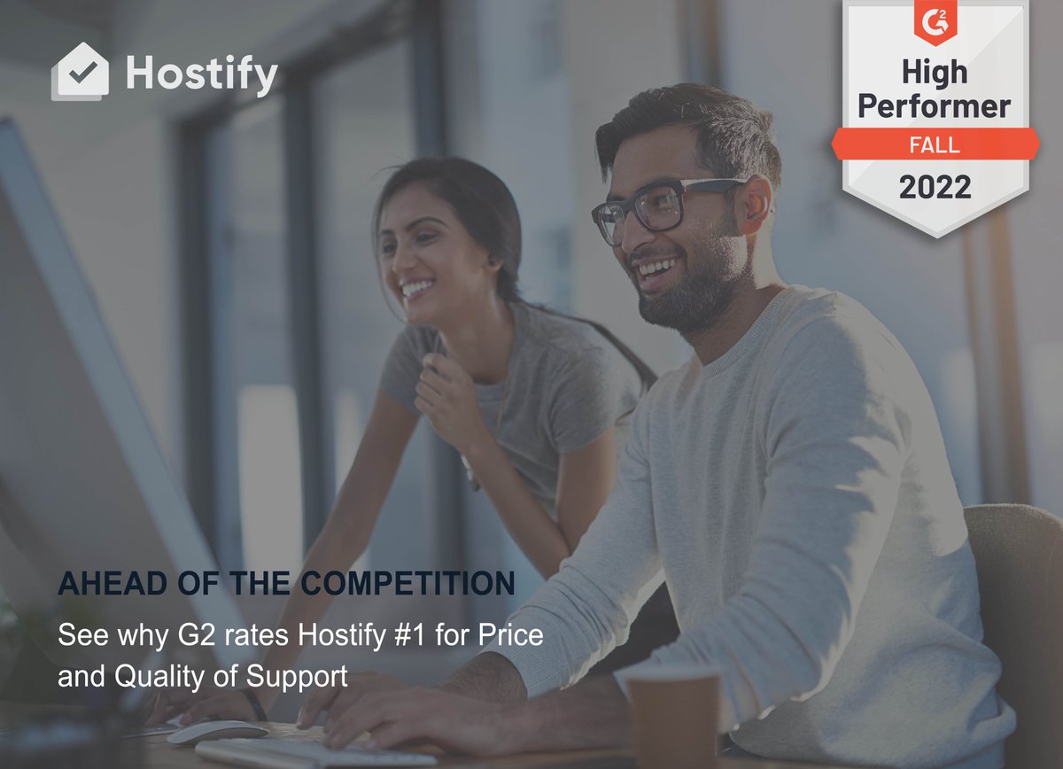 Hostifycom's tweet photo. Hostify named #HighPerformer in the #FallReport on @G2dotcom. A recognition based on real user feedback in the #VacationRentals category
"Building the best #propertymanagementsystem is never done! The industry is always evolving and at Hostify, so are we"
https://t.co/1Tl5U68zcb https://t.co/ipB7PvCCUZ